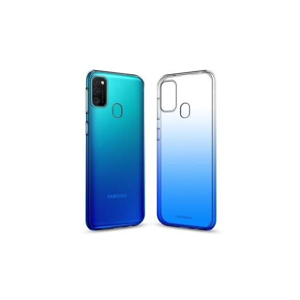 

Чехол для моб. телефона MakeFuture Samsung M31 Gradient (Clear TPU) Blue (MCG-SM31BL)