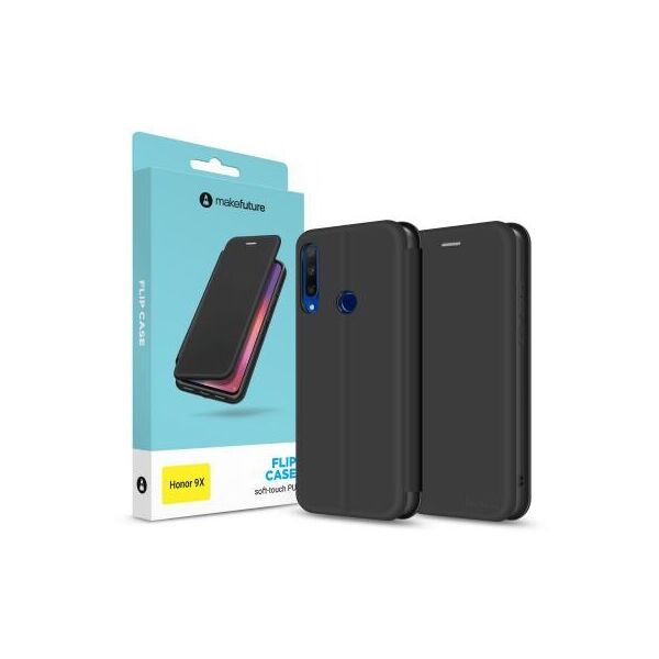 

Чехол для моб. телефона MakeFuture Honor 9X Flip (Soft-Touch PU) Blac (MCP-H9XBK)