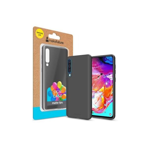 

Чехол для моб. телефона MakeFuture Skin Case Samsung A70 Black (MCSK-SA705BK)