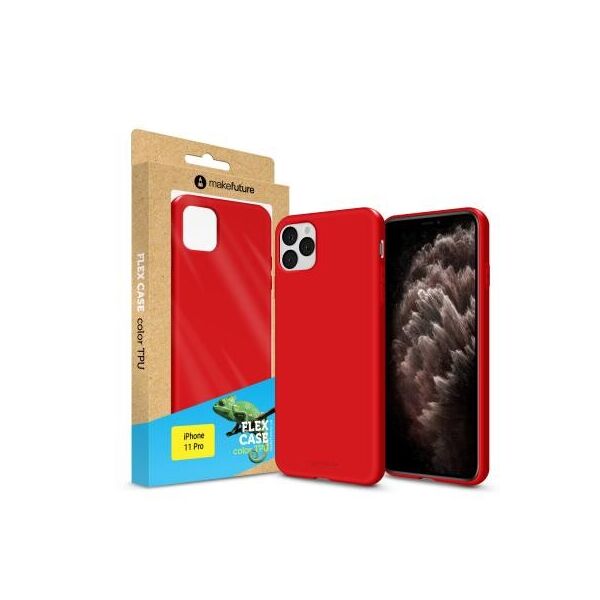 

Чехол для моб. телефона MakeFuture Flex Case (Soft-touch TPU) Apple iPhone 11 Pro Red (MCF-AI11PRD)