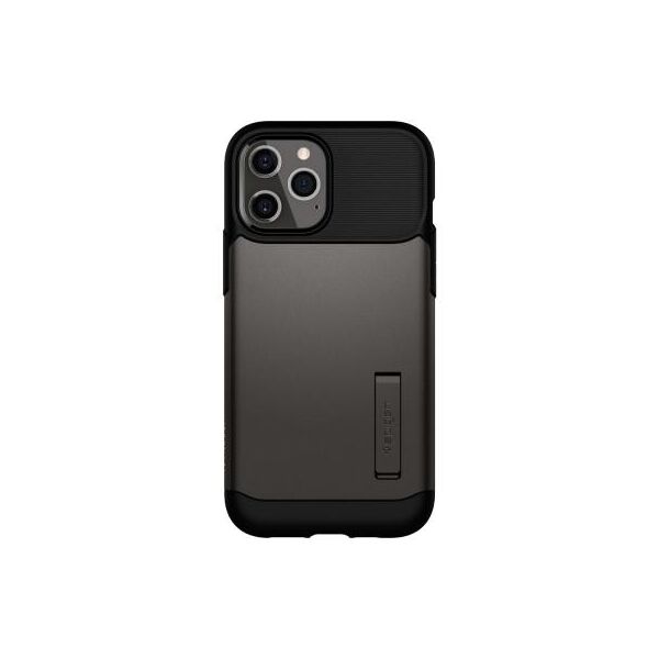 

Чехол для моб. телефона Spigen iPhone 12 / 12 Pro Slim Armor, Gunmetal (ACS01524)