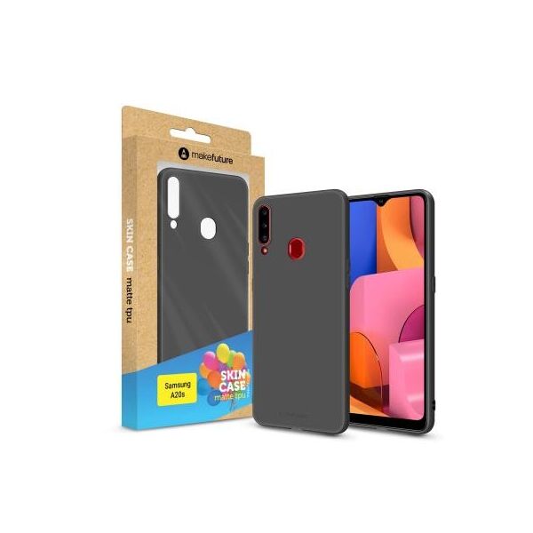 

Чехол для моб. телефона MakeFuture Skin Case Samsung A20s Black (MCS-SA20SBK)