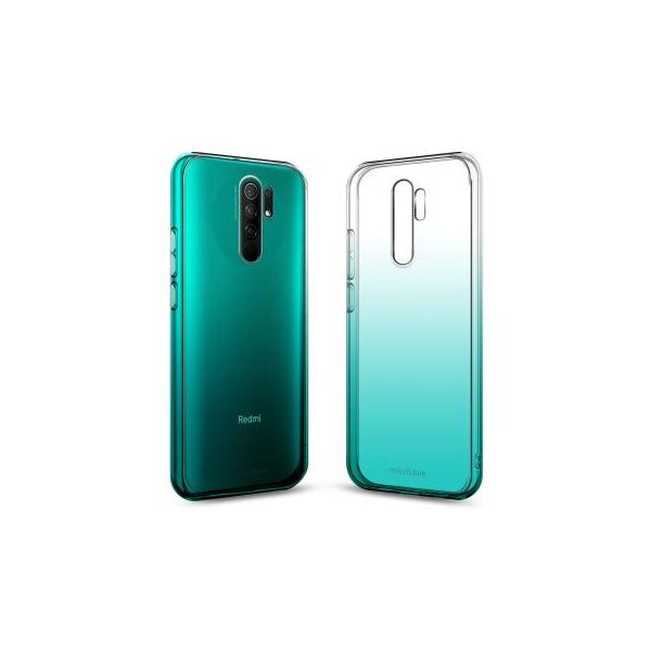 

Чехол для моб. телефона MakeFuture Xiaomi Redmi 9 Gradient (TPU) Azure (MCG-XR9AZ)