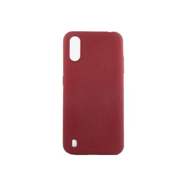 

Чехол для моб. телефона DENGOS Carbon Samsung Galaxy A01, red (DG-TPU-CRBN-55) (DG-TPU-CRBN-55)