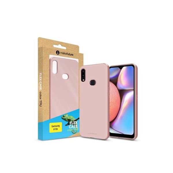 

Чехол для моб. телефона MakeFuture Flex Case (Soft-touch TPU) Samsung A10s Rose (MCF-SA10SRS)