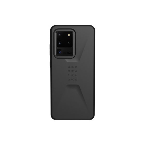 

Чехол для моб. телефона UAG Galaxy S20 Ultra Civilian, Black (21199D114040)