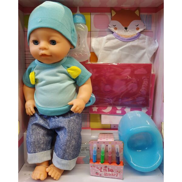 

Пупс Yale baby з аксесуарами Little Painter YL1826A