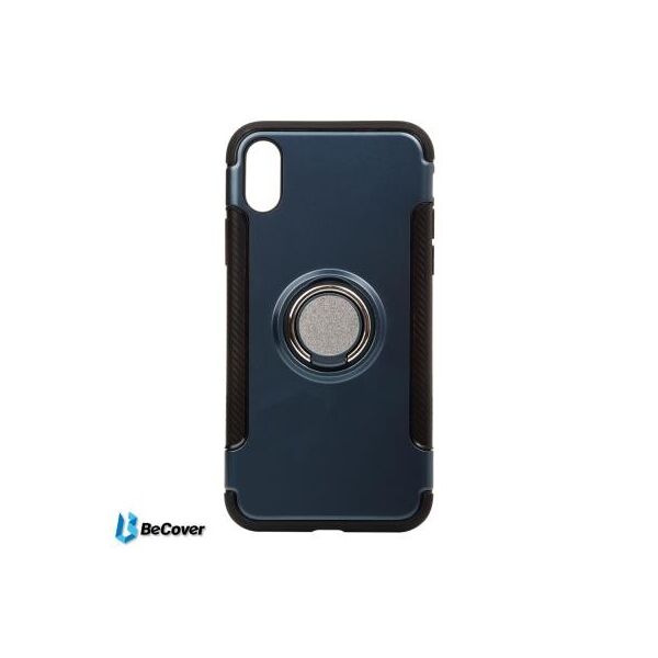 

Чехол для моб. телефона BeCover Magnetic Ring Stand Apple iPhone X/XS Blue (701782) (701782)