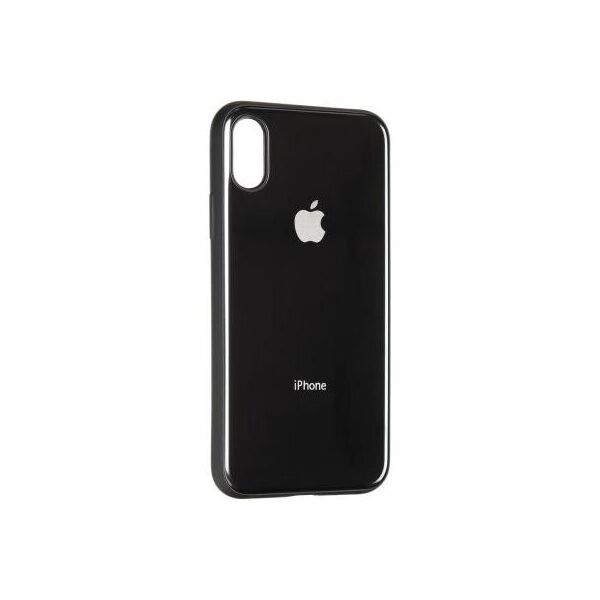 

Чехол для моб. телефона Gelius Metal Glass Case for iPhone X/XS Black (00000077019)