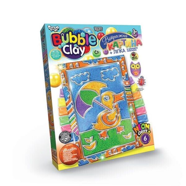 

Набір креативного творчості BUBBLLE CLAY Вітражна картина 8062 (2400717084016)