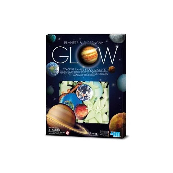 

Игровой набор 4М Светящиеся наклейки Планеты и 100 звезд (00-05631)