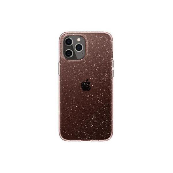 

Чехол для моб. телефона Spigen iPhone 12 / 12 Pro Liquid Crystal Glitter, Rose Quartz (ACS01699)