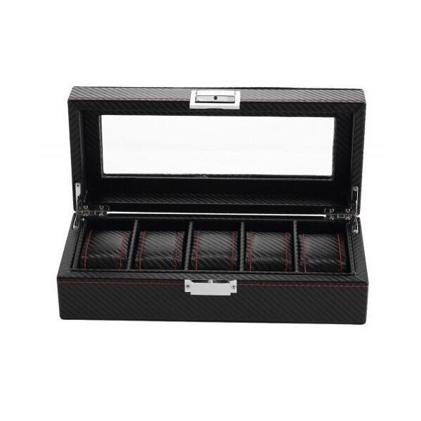 

Шкатулка для хранения часов Craft 6PU.CRB.BL