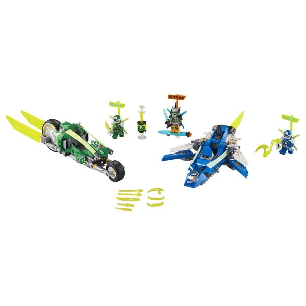 

Конструктор LEGO Ninjago Швидкісні машини Джея і Ллойда (71709)