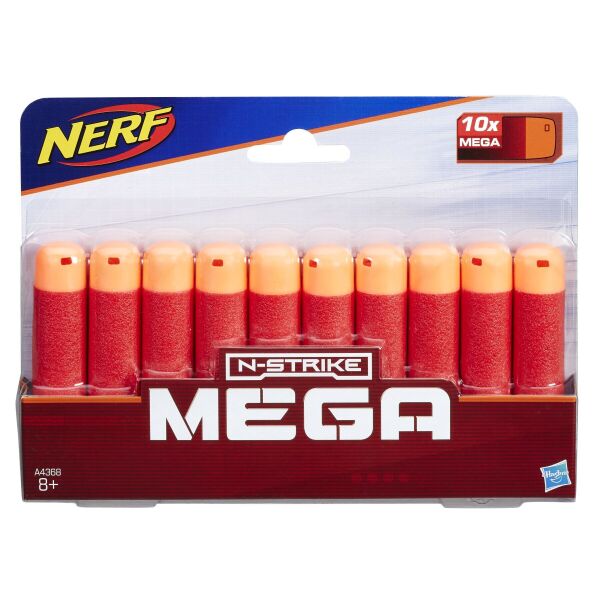 

Набір стріл Hasbro Nerf N-Strike Mega 10 шт A4368 (5010993577842)