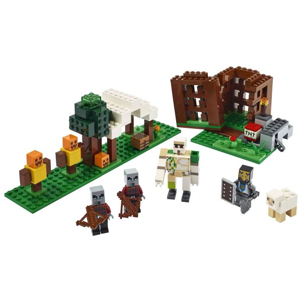 

Конструктор LEGO Minecraft Аванпост розбійників (21159)