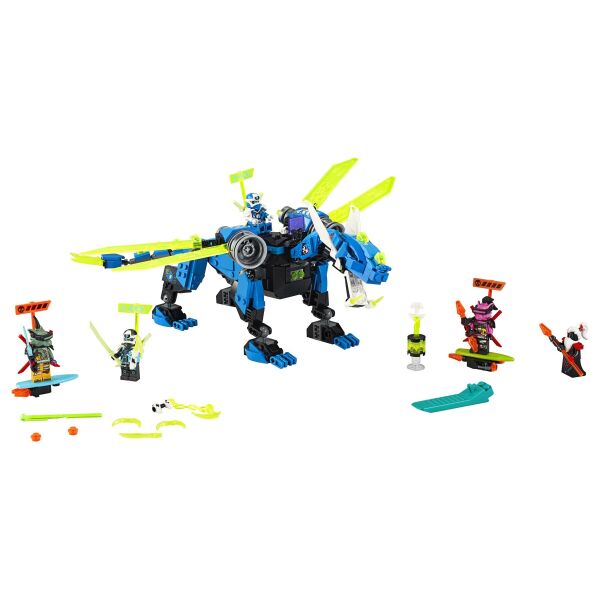 

Конструктор LEGO Ninjago Кібердракон Джея (71711)