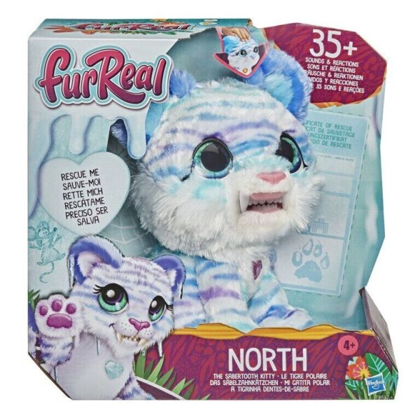 

Интерактивная игрушка Hasbro FurReal Friends Саблезубый кот (5010993714391)