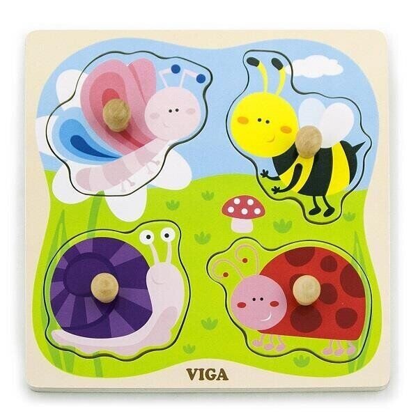 

Пазл Viga Toys Комахи (2400640944012)