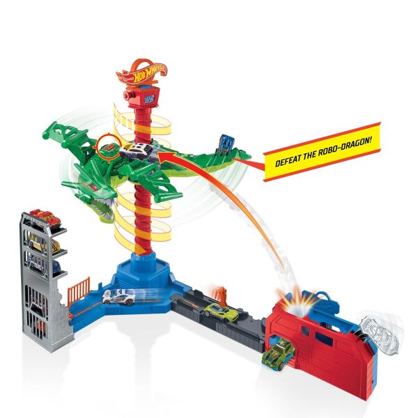 

Ігровий набір Hot Wheels Повітряна атака дракона (GJL13) (887961813418)