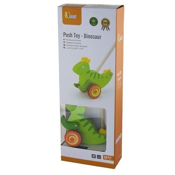 

Игрушка-каталка Viga Toys Динозавр (2400632719017)