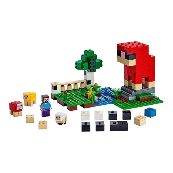 

Конструктор LEGO Minecraft Вовняна ферма (21153)