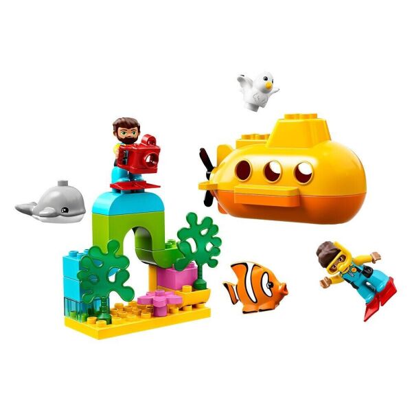 

Конструктор LEGO DUPLO Пригоди на підводному човні (10910)