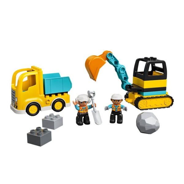

Конструктор LEGO DUPLO Вантажівка і гусеничний екскаватор (10931)