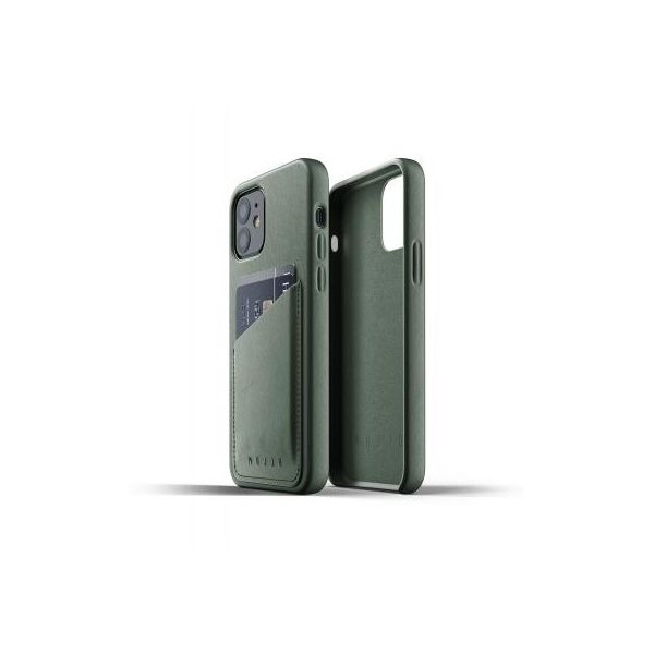 

Чехол для моб. телефона MUJJO iPhone 12 / 12 Pro Full Leather Wallet, Slate Green (MUJJO-CL-008-SG)