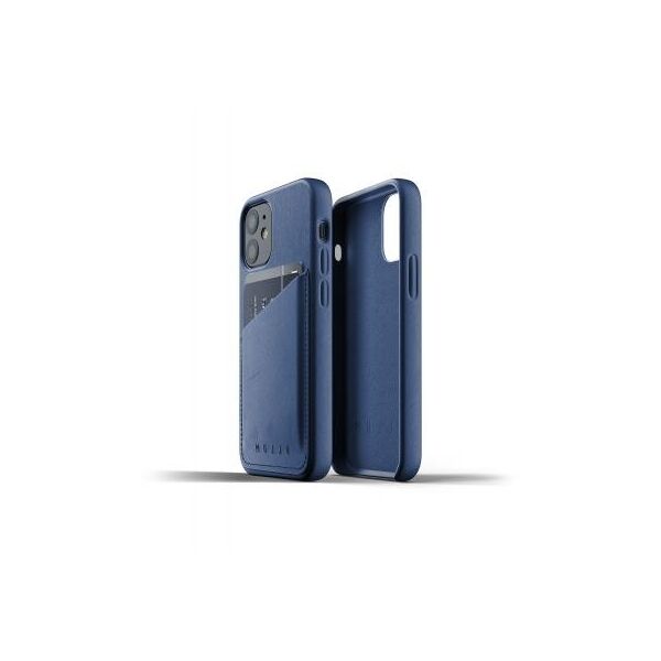 

Чехол для моб. телефона MUJJO iPhone 12 Mini Full Leather Wallet, Monaco Blue (MUJJO-CL-014-BL)