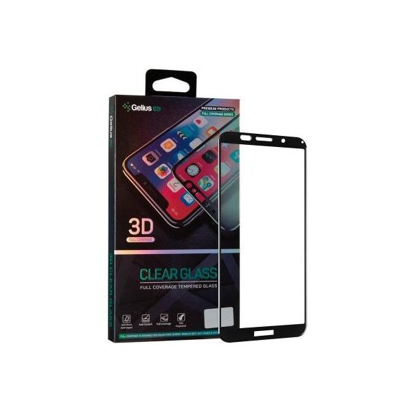 

Стекло защитное Gelius Pro 3D for Huawei Y5P Black (00000079610)