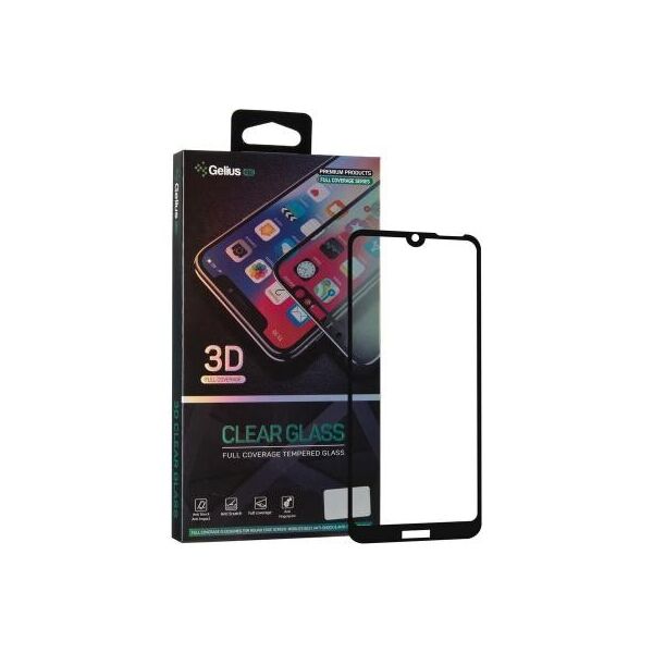 

Стекло защитное Gelius Pro 3D for Huawei Y6 (2019) Black (00000073589)