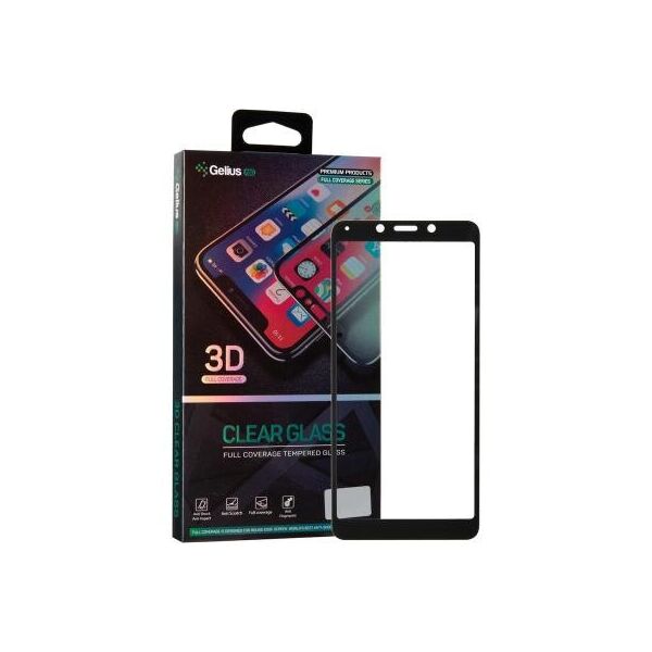 

Стекло защитное Gelius Pro 3D for Xiaomi Redmi 6 Black (00000071804)