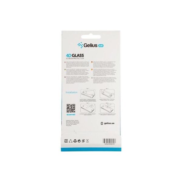 

Стекло защитное Gelius Pro 4D for Xiaomi Mi9 Lite Black (00000079323)