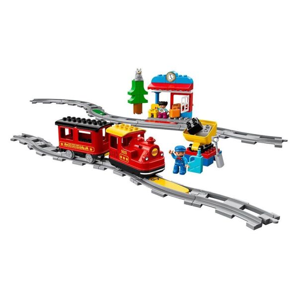 

Конструктор LEGO DUPLO Town Поїзд на паровій тязі (10874)