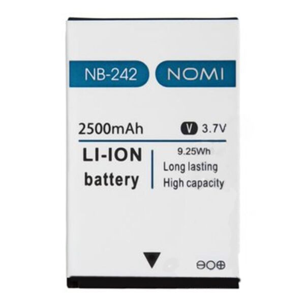 

Аккумулятор Nomi i242 (2500mAh) NB-242 (батарея, АКБ)