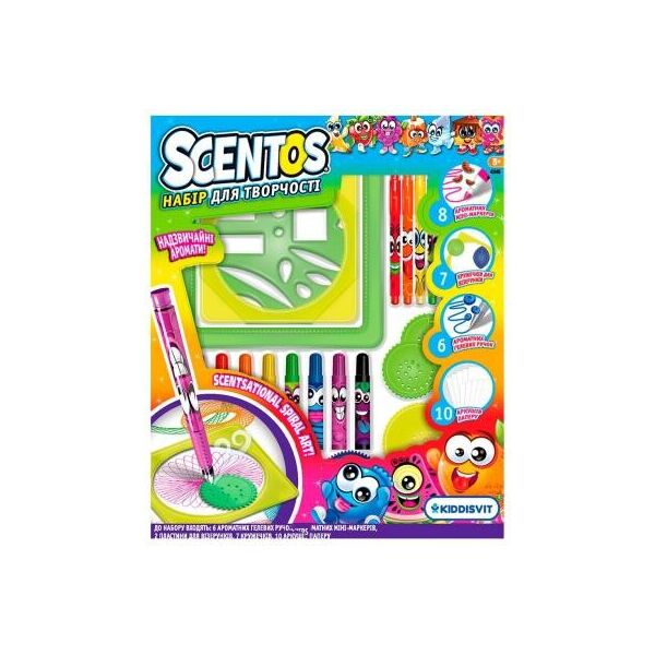 

Набор для творчества Scentos Озорные узоры ароматный набор (42145)