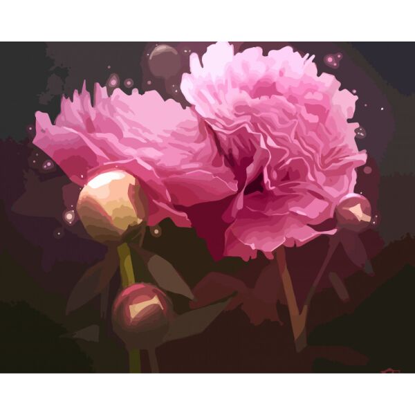 

Картина по номерам. Art Craft Магические пионы 40*50 см 12123-AC