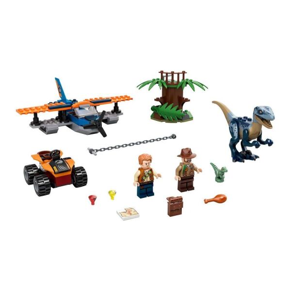 

Конструктор LEGO Jurassic World Велоцираптор: рятувальна місія на літаку (75942)