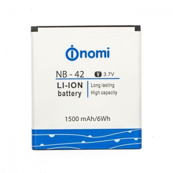 

Аккумулятор Nomi i401 Colt (1500mAh) NB-42 (батарея, АКБ)