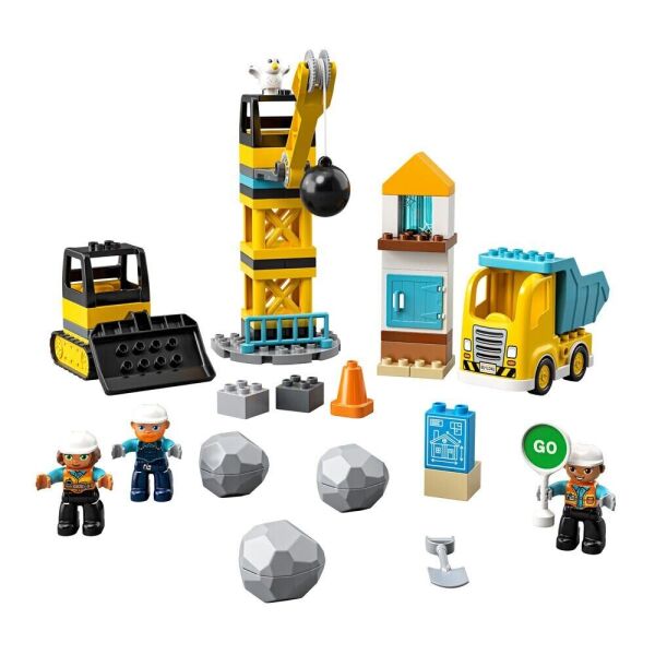 

Конструктор LEGO DUPLO Нищівний кулястий таран (10932)