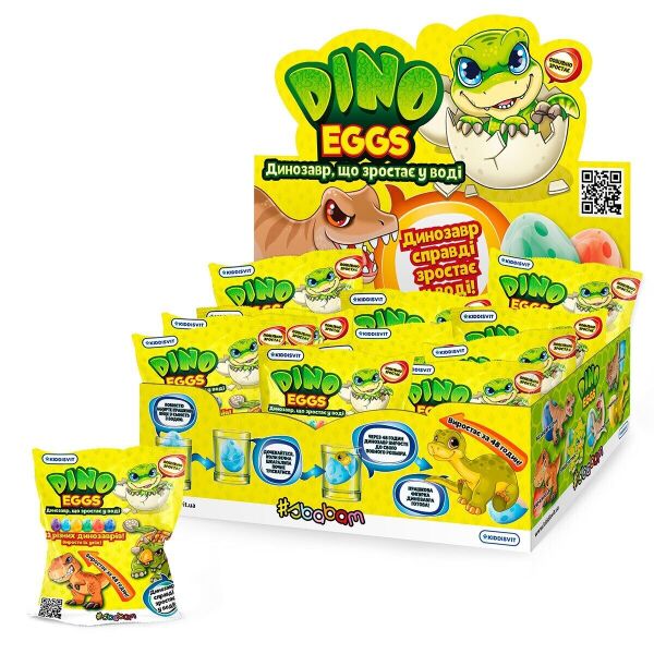 

Іграшка, що росте в яйці «Dino eggs» - ДИНОЗАВРИ (6900006564312)
