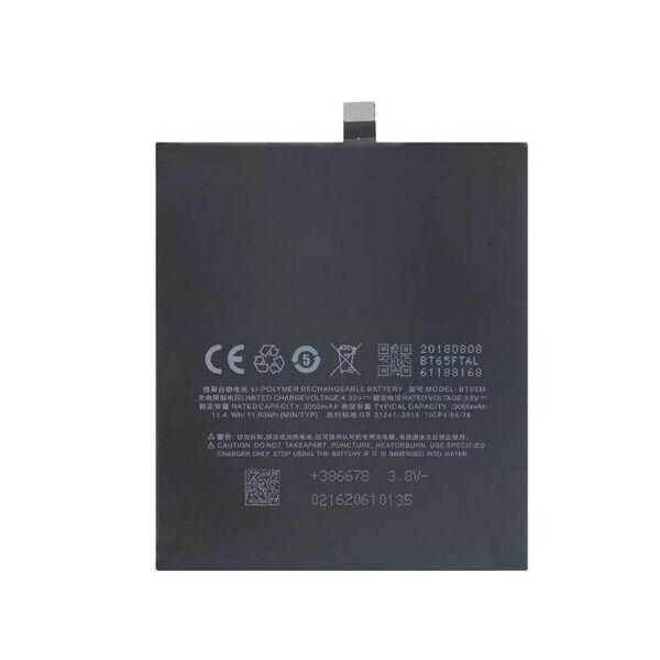 

Аккумулятор BT65M Meizu MX6 3000mAh (батарея, АКБ)