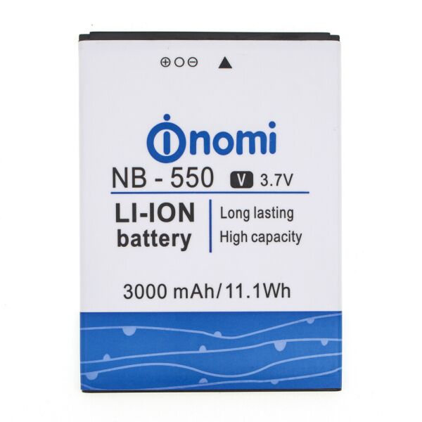 

Аккумулятор Nomi i550 Space (3000mAh) NB-550 (батарея, АКБ)