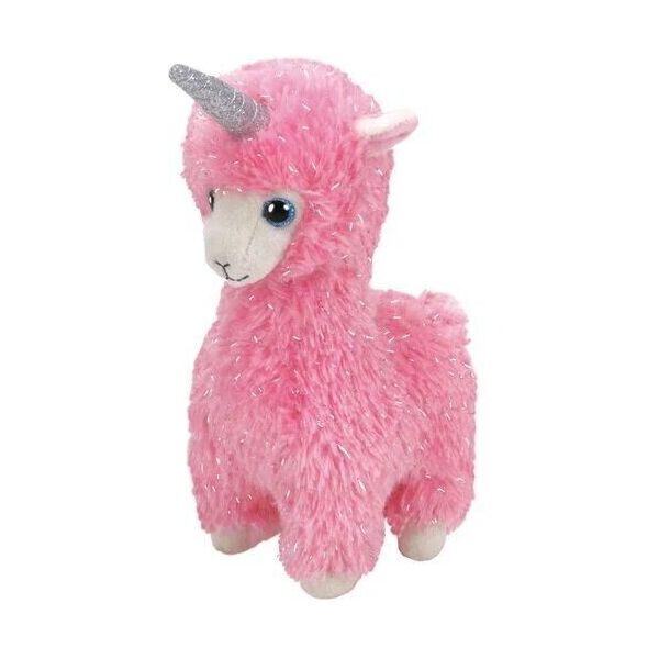 

М'яка іграшка TY Beanie Babies Рожева лама Lana 15см (36282)