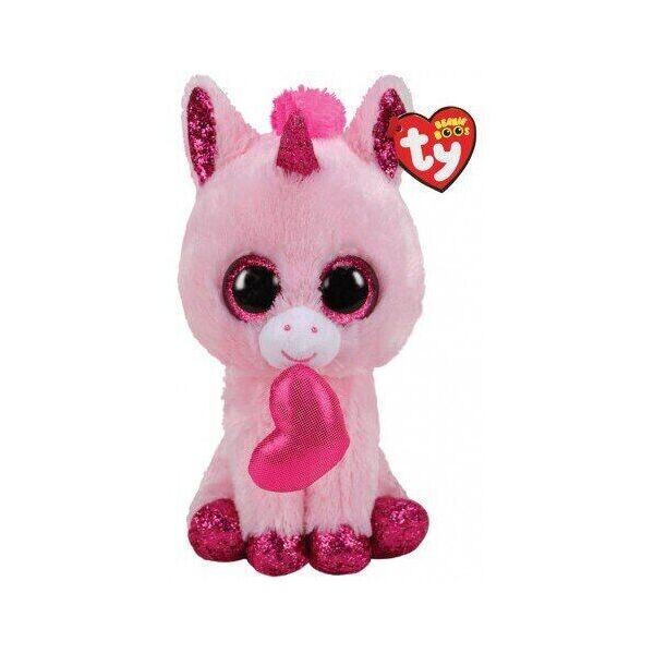 

М'яка іграшка TY Beanie Boo's Рожевий єдиноріг Darling 25см (34101)
