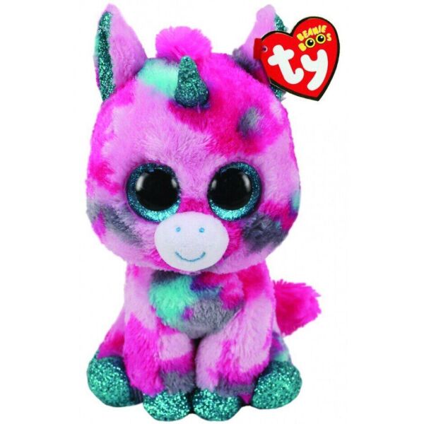 

М'яка іграшка Рожево-блакитний єдиноріг TY Beanie Boo's UNICORN 15см 36313