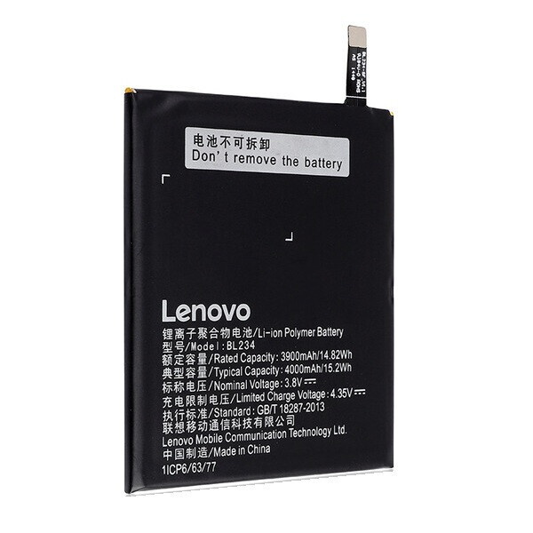 

Аккумулятор BL234 Lenovo P1ma40 Vibe P1m (4000mAh)