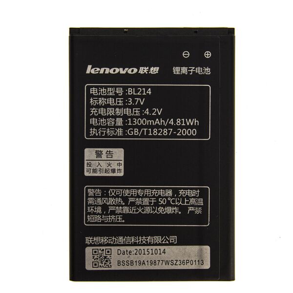 

Аккумулятор BL214 Lenovo A369i (1300mAh)