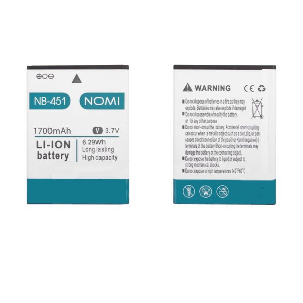

Аккумулятор Nomi i451 Twist (1700mAh) NB-451 (батарея, АКБ)